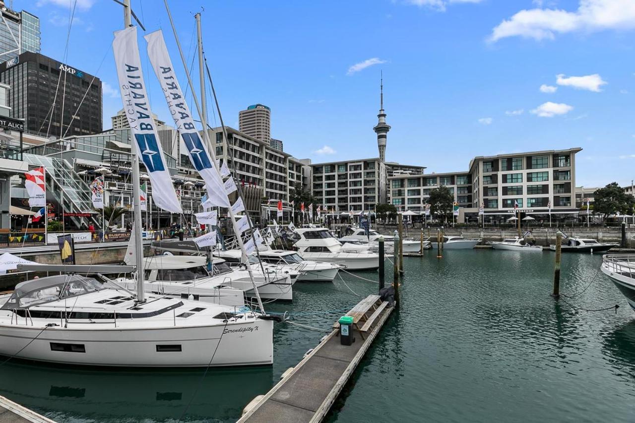 Dazzling Sea Views - Heart Of The Viaduct Auckland Exterior foto